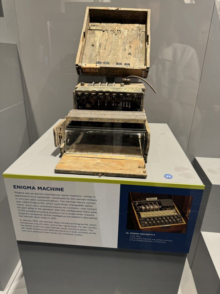 Graveyard of the Atlantic Museum - Enigma Machine