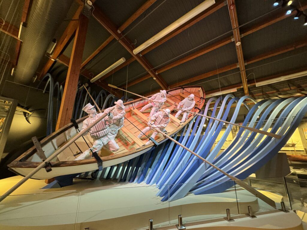 Graveyard of the Atlantic Museum - Monomoy Boat Display