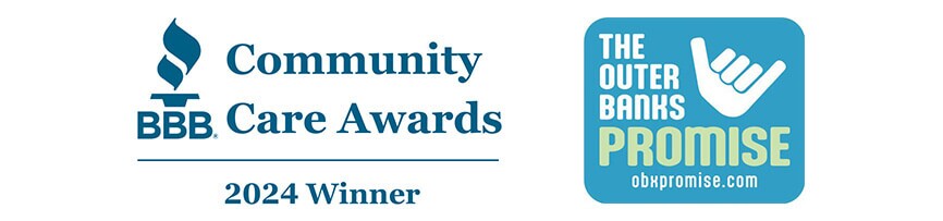 BBB Community Care Award and The Outer Banks Promise