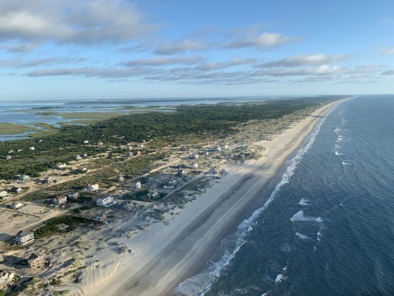 Carova Beach 4x4 Aerial