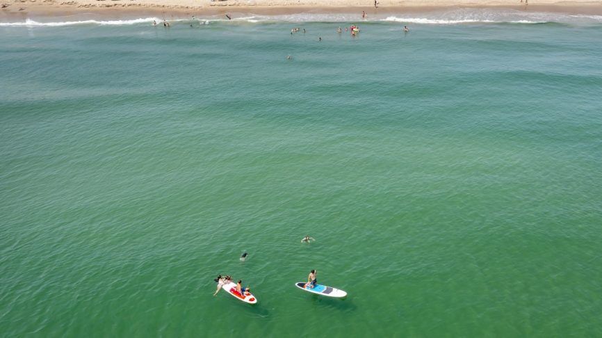 Paddle Boarding on the Outer Banks