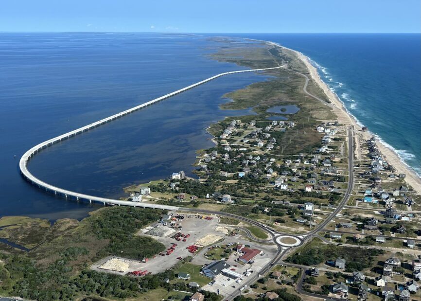 Jug Handle Bridge Rodanthe and Surrounding Beaches