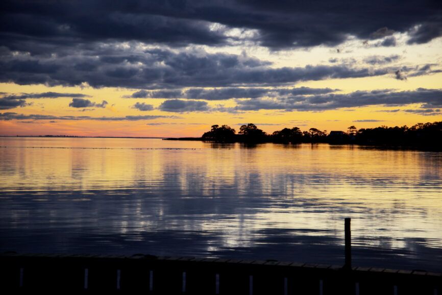 Moor Shore Road KItty Hawk Sunset