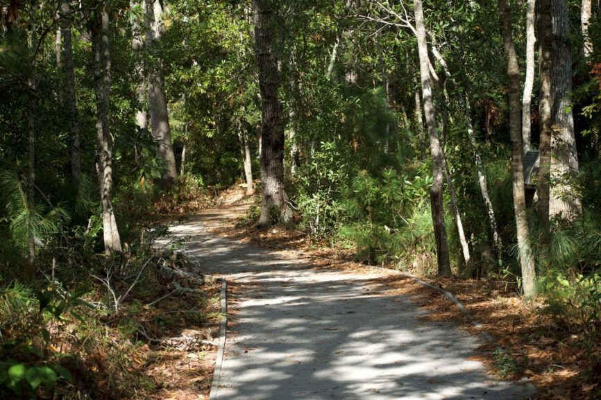 Sandy Run Park Kitty Hawk Walking Trail